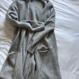Vero Moda Cozy Gray Long Cardigan